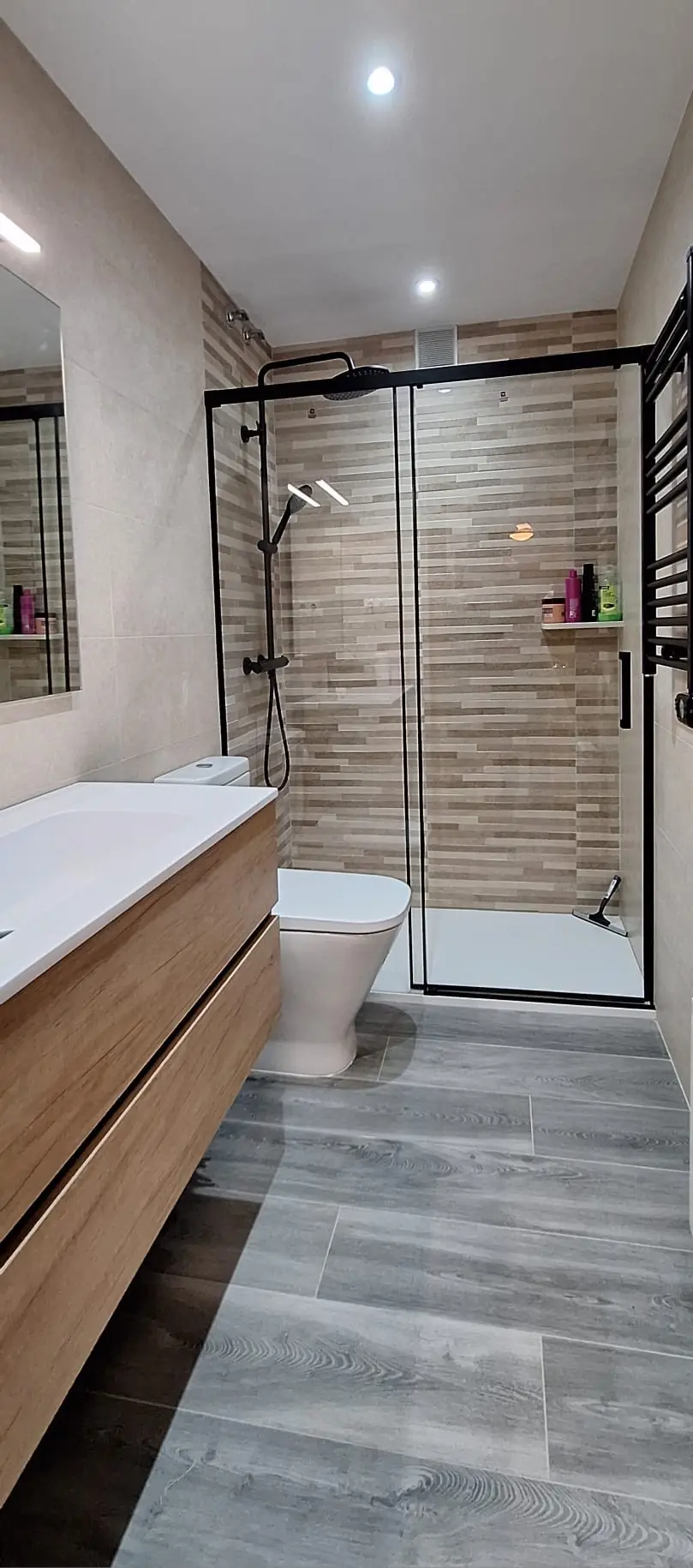 Estancia reformada con carpintería exterior nueva